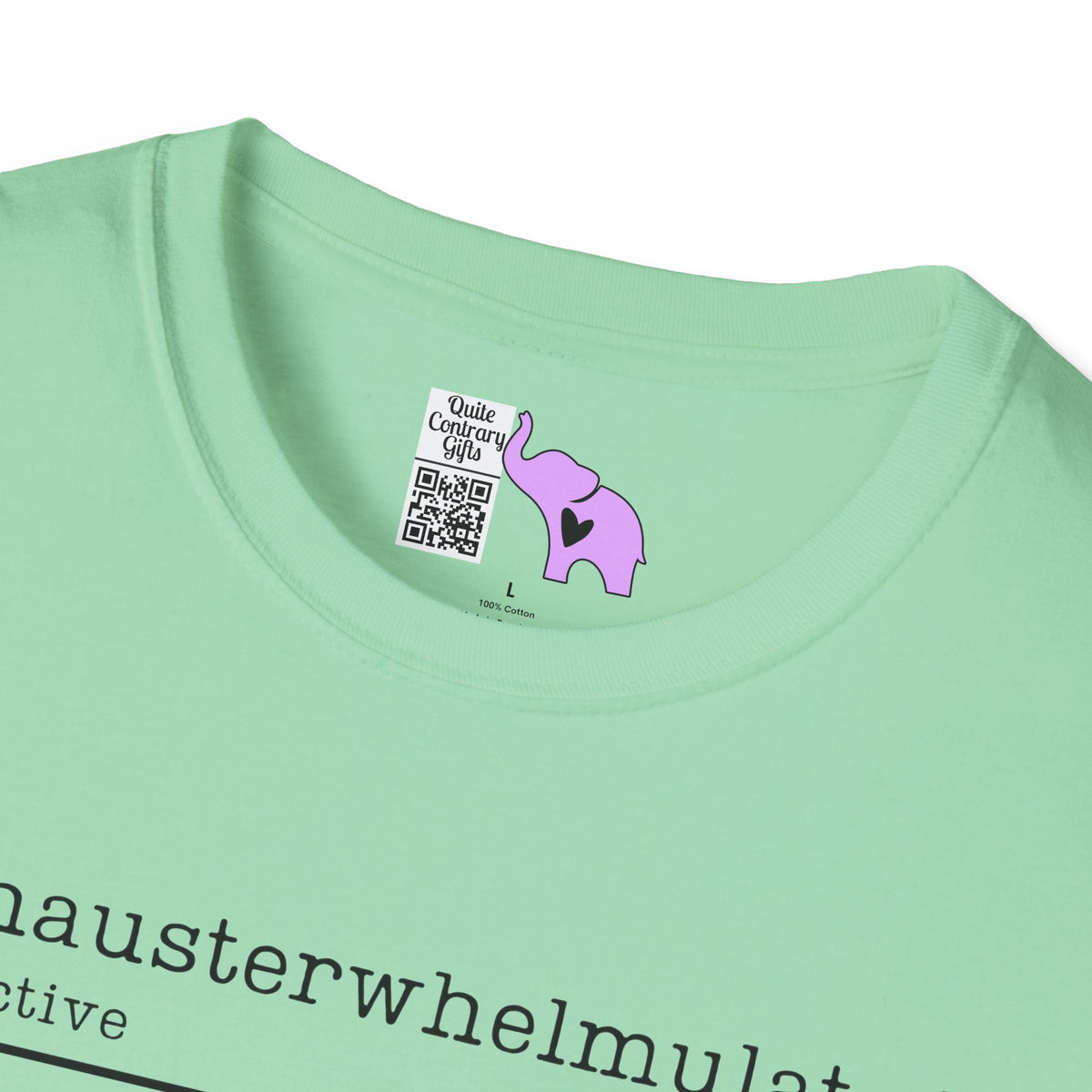 Exhausterwhelmulated Definition Adult T-shirt