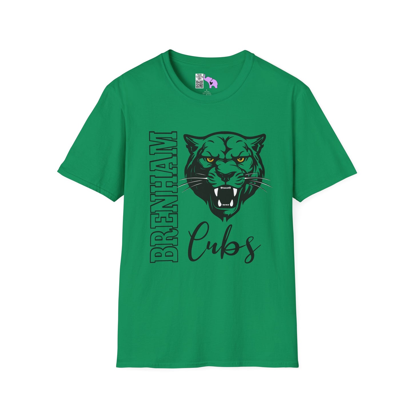 Brenham Vertical Fury Adult T-shirt