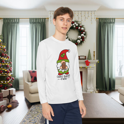 Cookie Baking Crew Gnome Youth Long Sleeve Tee