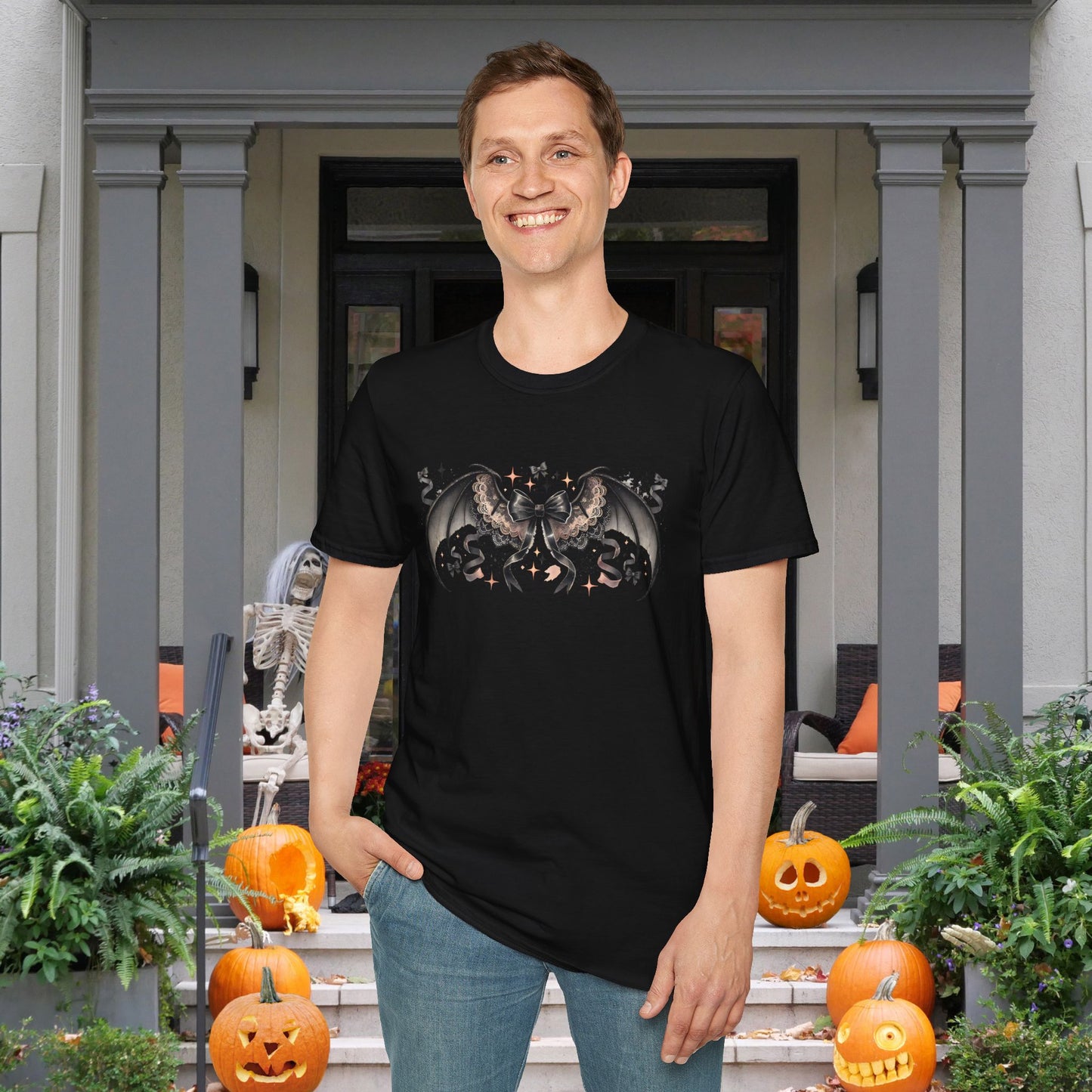 Cute Batwings Adult T-shirt