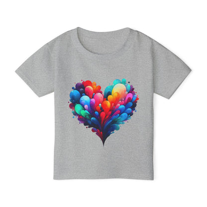 All the Feels Heart Heavy Cotton™ Toddler T-shirt