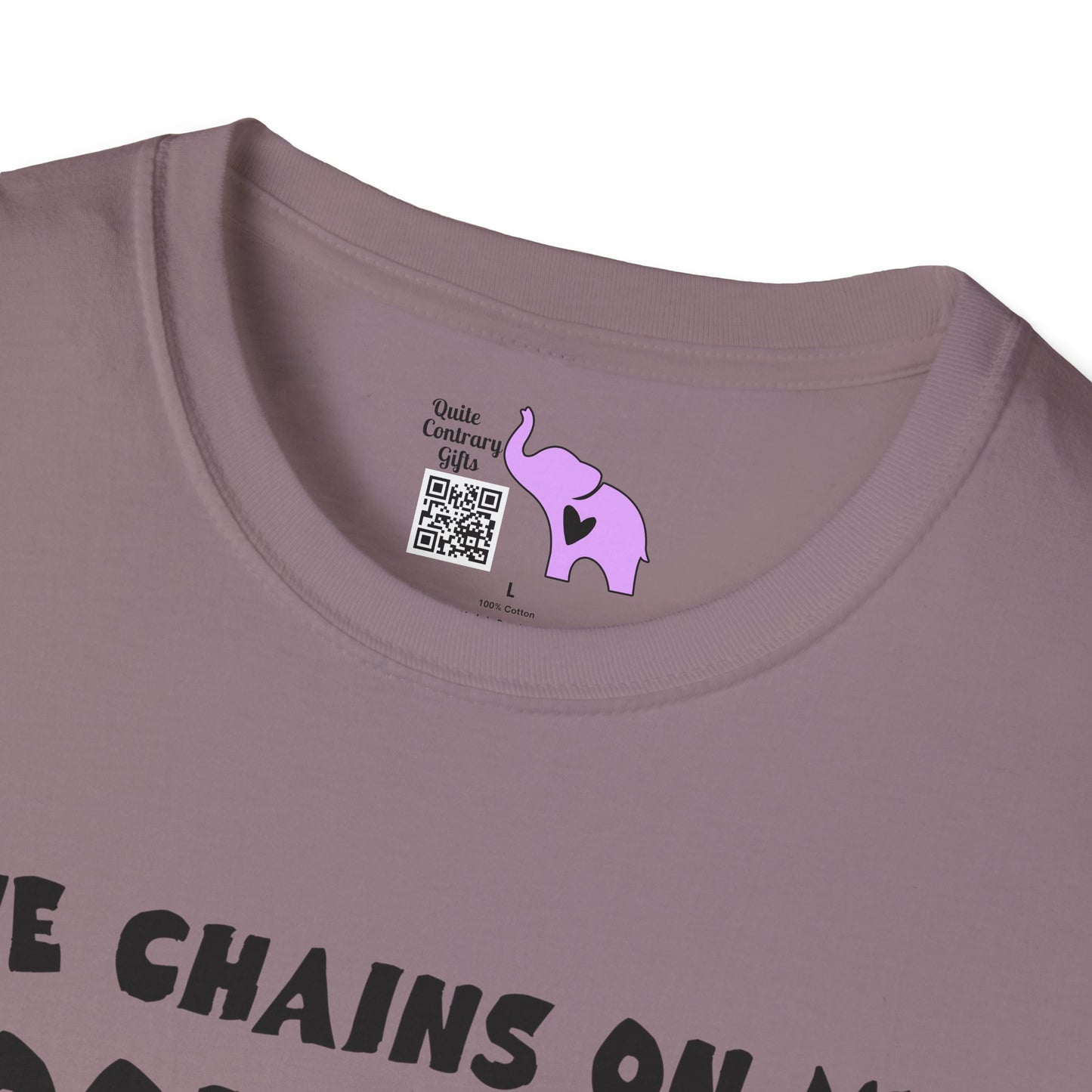 The Chains On My Mood Swing Just Snapped...Run Adult T-shirt
