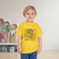 I Am Three Typography Toddler Tee
