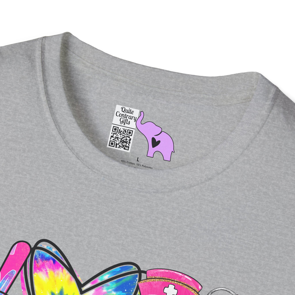 Peace Love Nursing Adult T-shirt