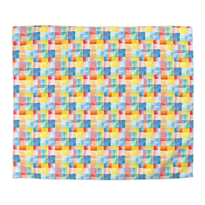 Mosaic Meadows Duvet Bedding Set
