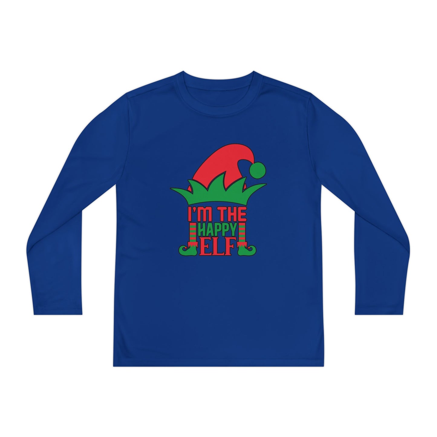 I'm The Happy Elf Youth Long Sleeve Tee