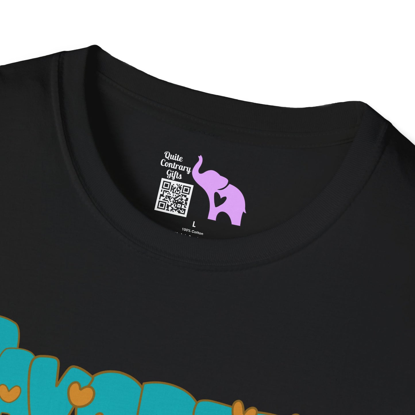 Favorite Auntie Teal/Gold Adult T-shirt