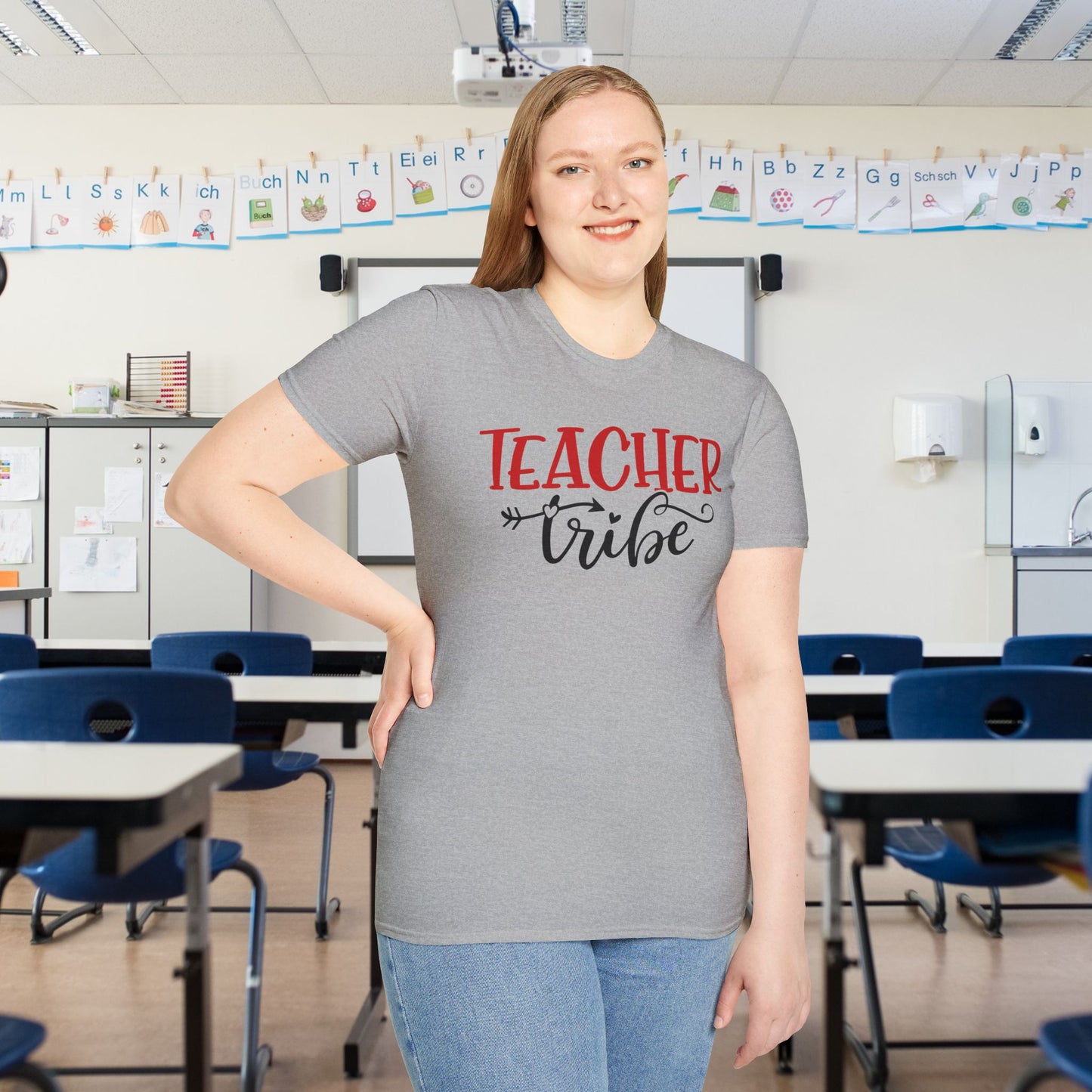 Teacher Tribe Adult T-shirt