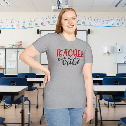 Teacher Tribe Adult T-shirt