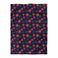 Neon Lotus Blooms Microfiber Duvet Cover