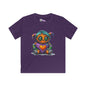 Patchwork Pumpkin Heart Youth Softstyle Tee