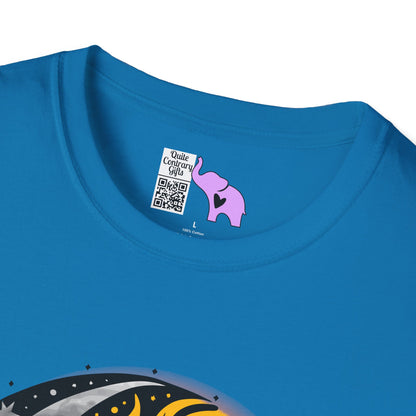Sun Moon Stars Adult T-shirt