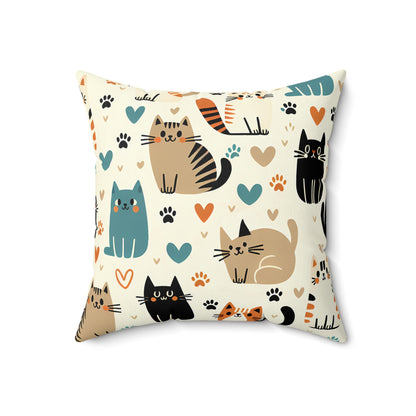 Whiskered Wonders Basic Bedding Set