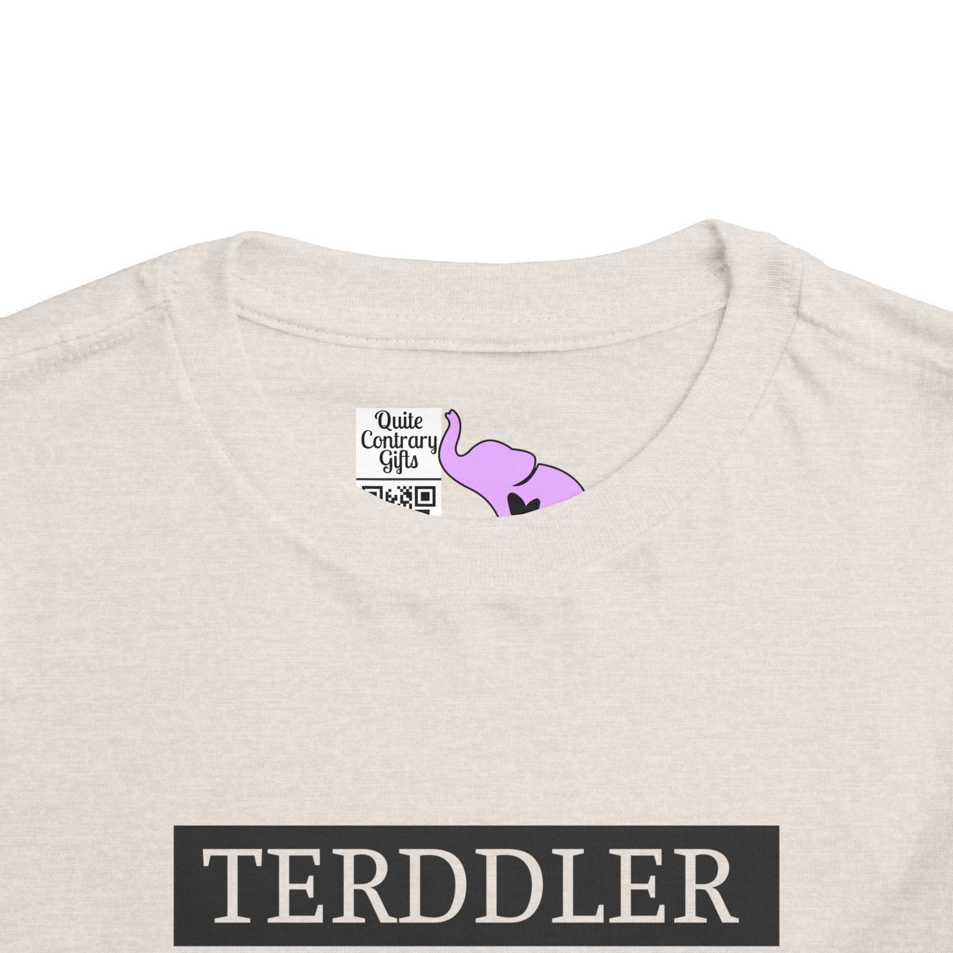 Terddler Definition Toddler Tee