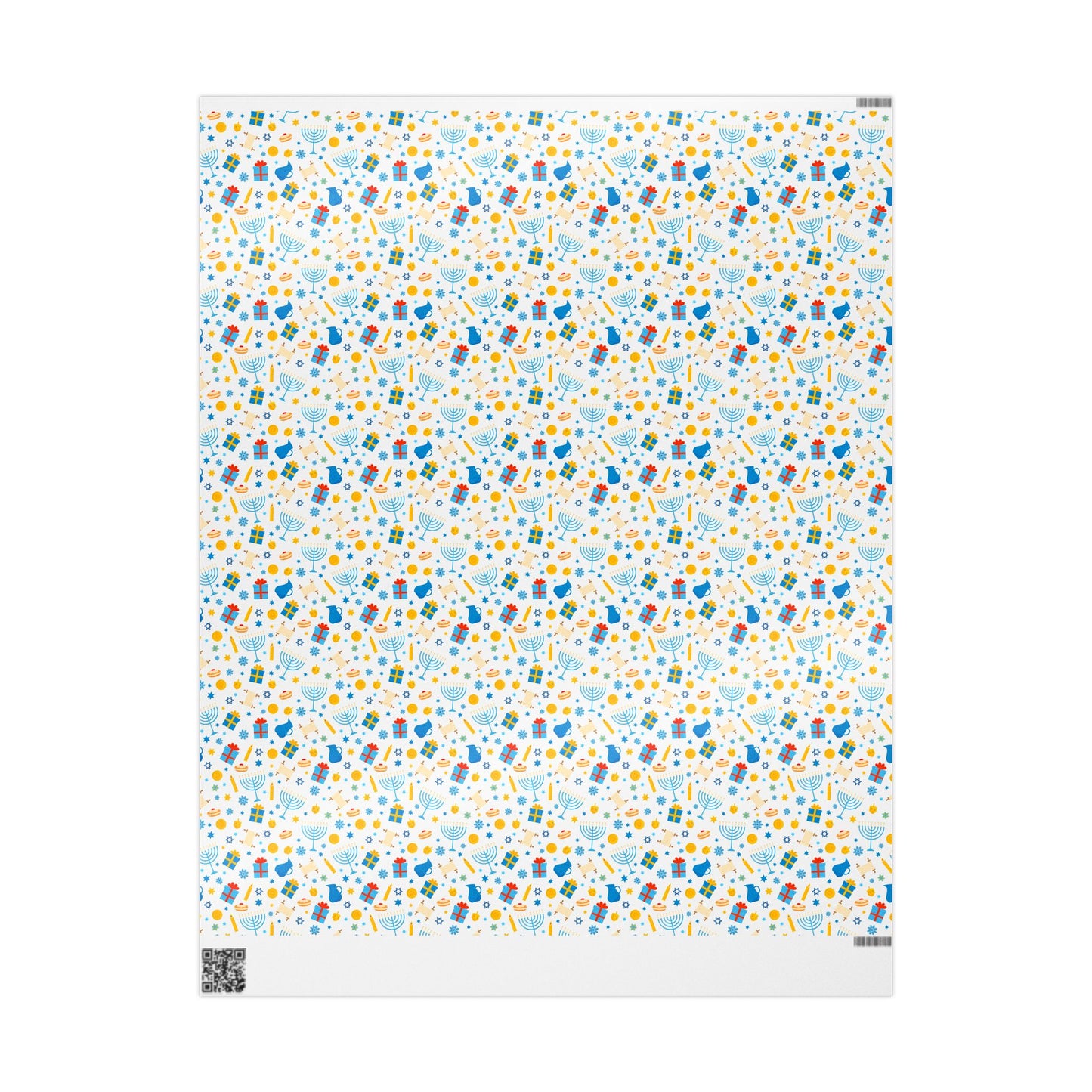 Blessings & Light Hanukkah Wrapping Paper