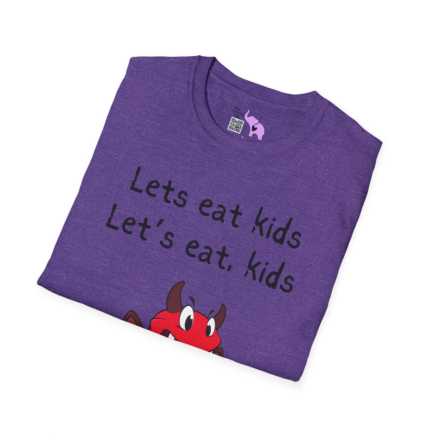 Lets Eat Kids Good Grammar Saves Lives Adult T-shirt