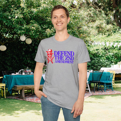 Defend the 2nd Amendment Adult T-shirt