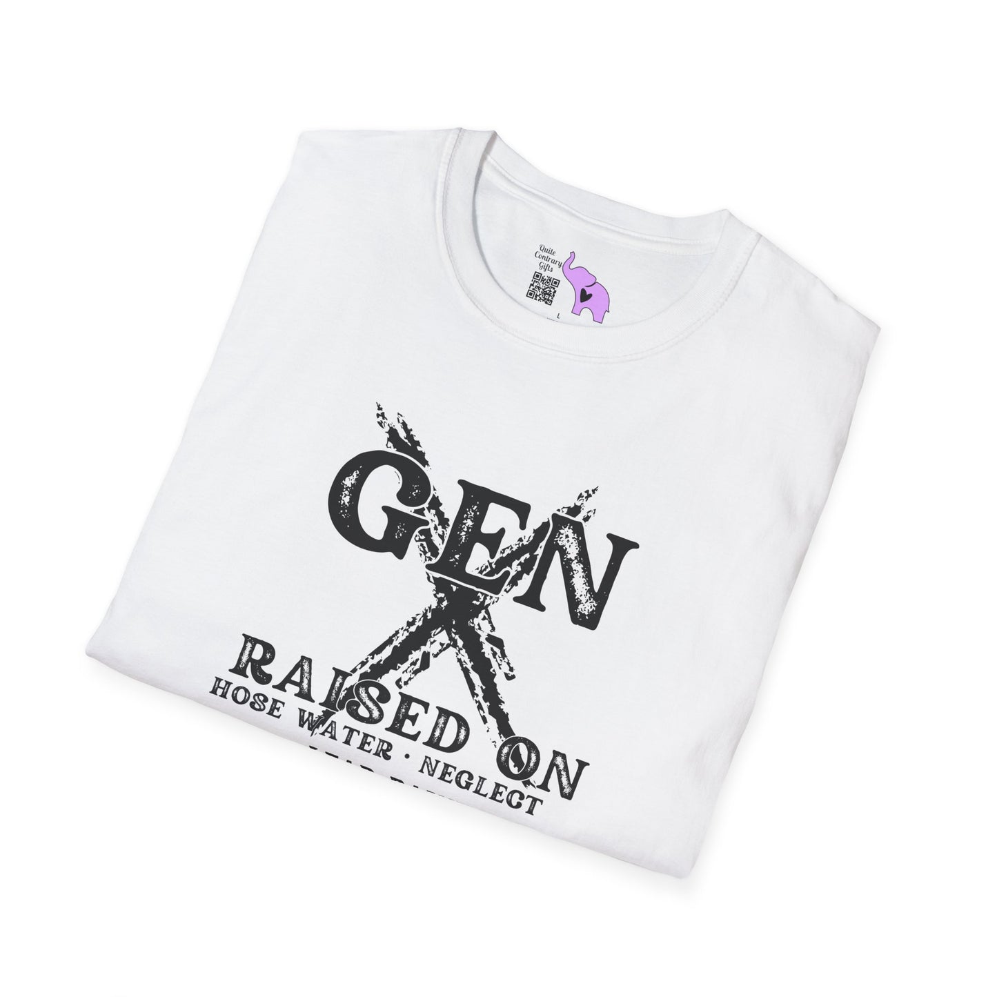 Gen X Raised On.. We Are... Leave Us Alone Adult T-shirt