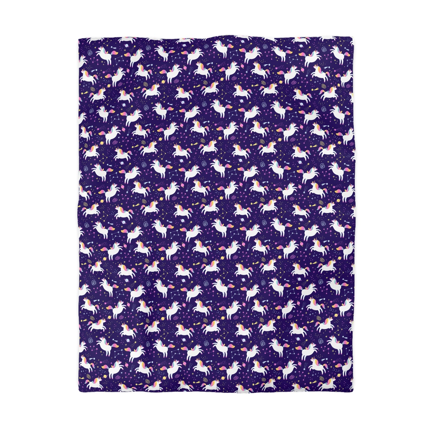 Unicorniverse Microfiber Duvet Cover