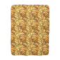Golden Prism Grid Fleece Blanket