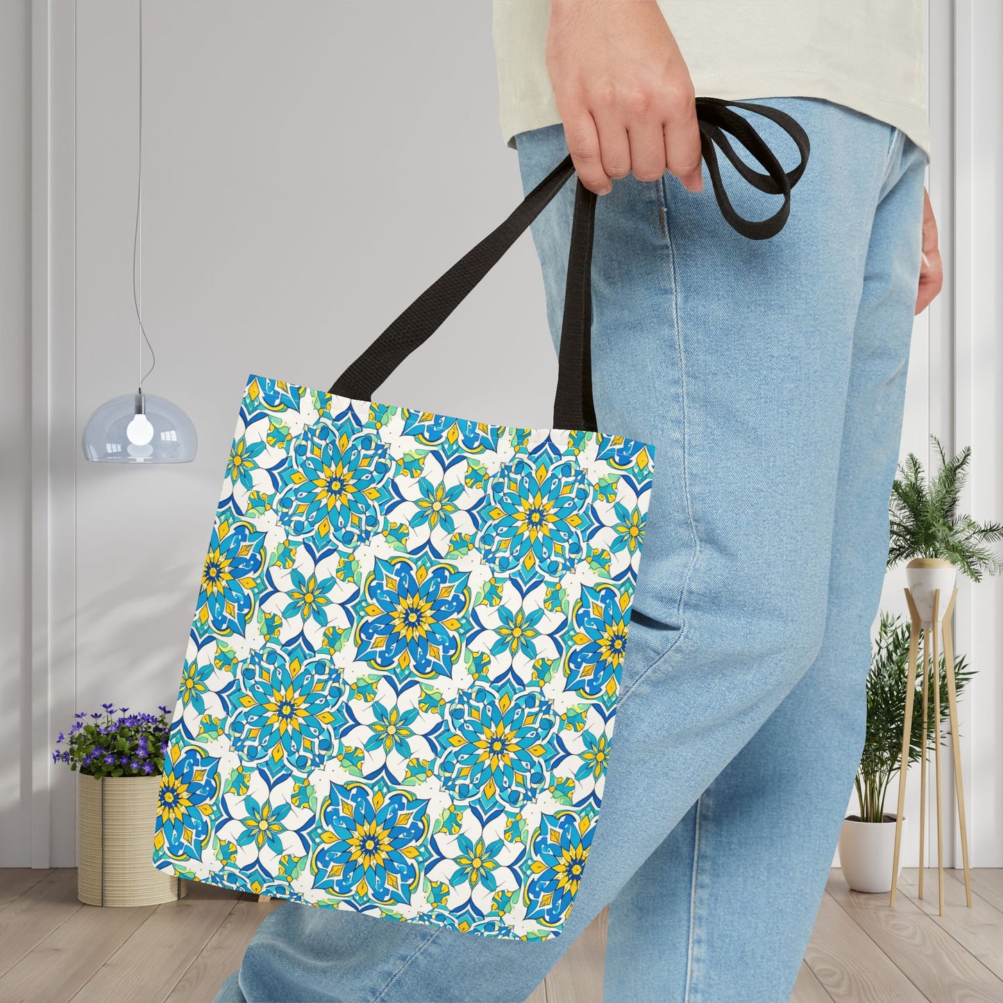 Porto Breeze Canvas Tote Bag