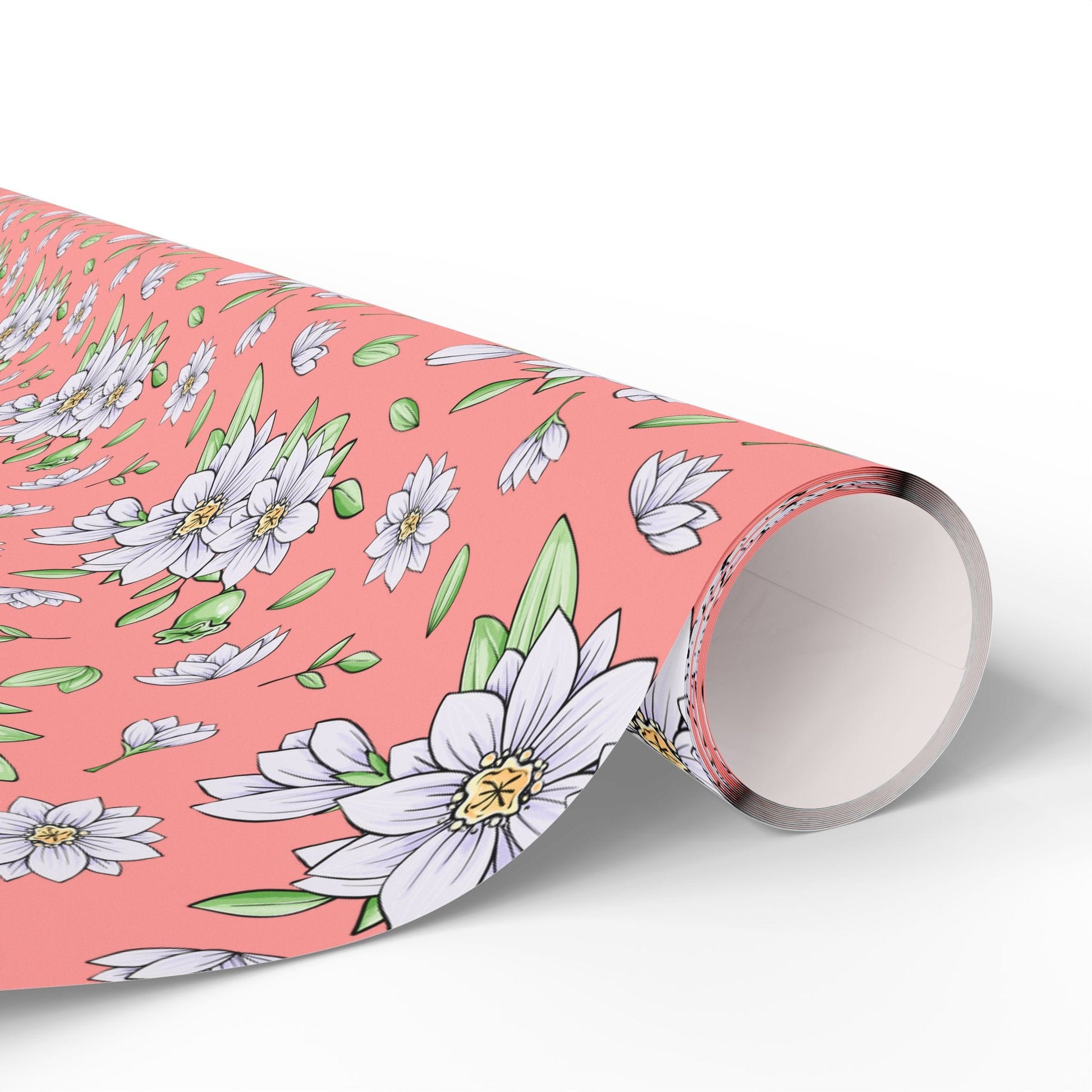 Jasmine Blush Garden Wrapping Paper