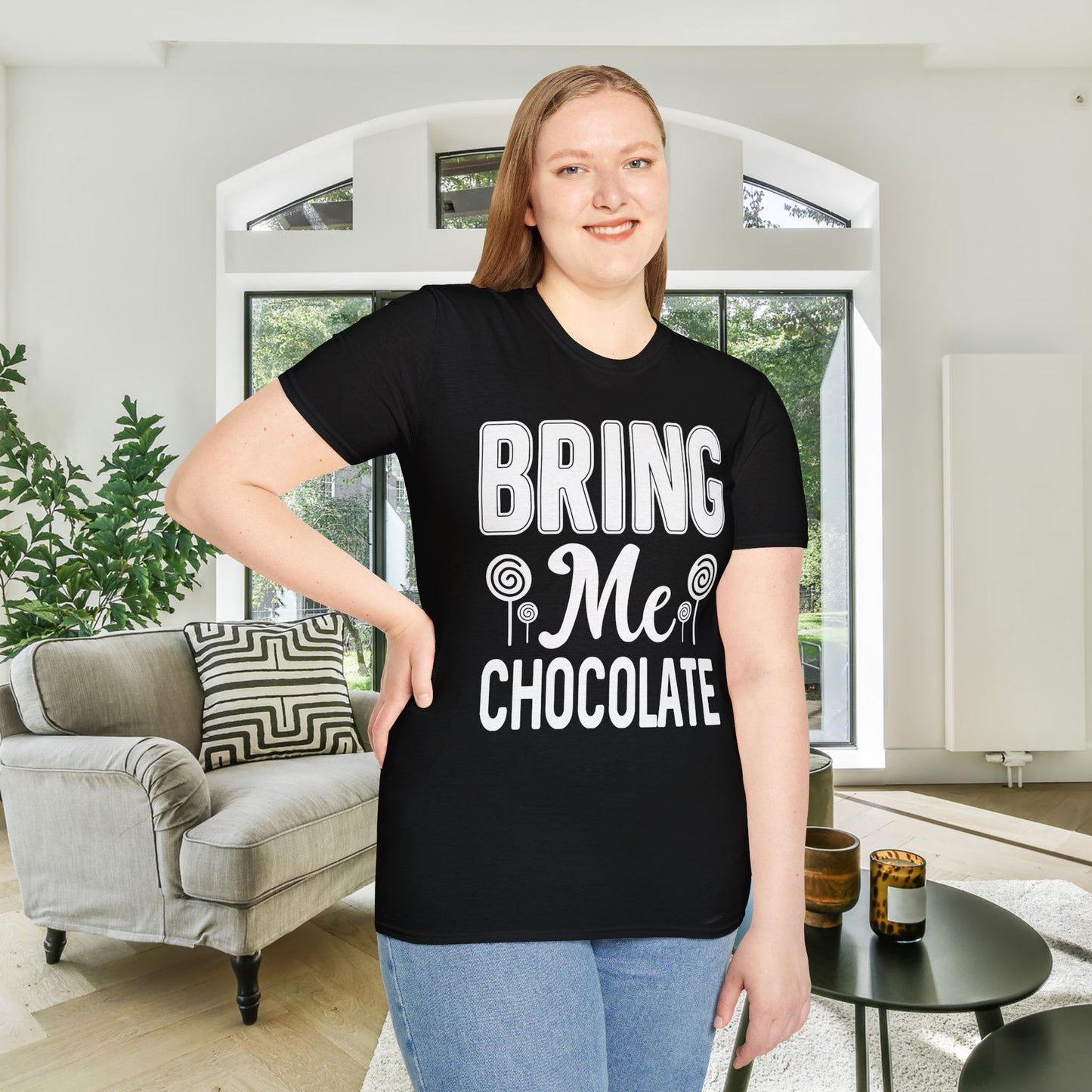 Bring Me Chocolate Adult T-shirt