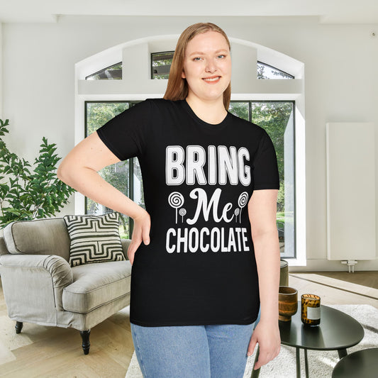 Bring Me Chocolate Adult T-shirt