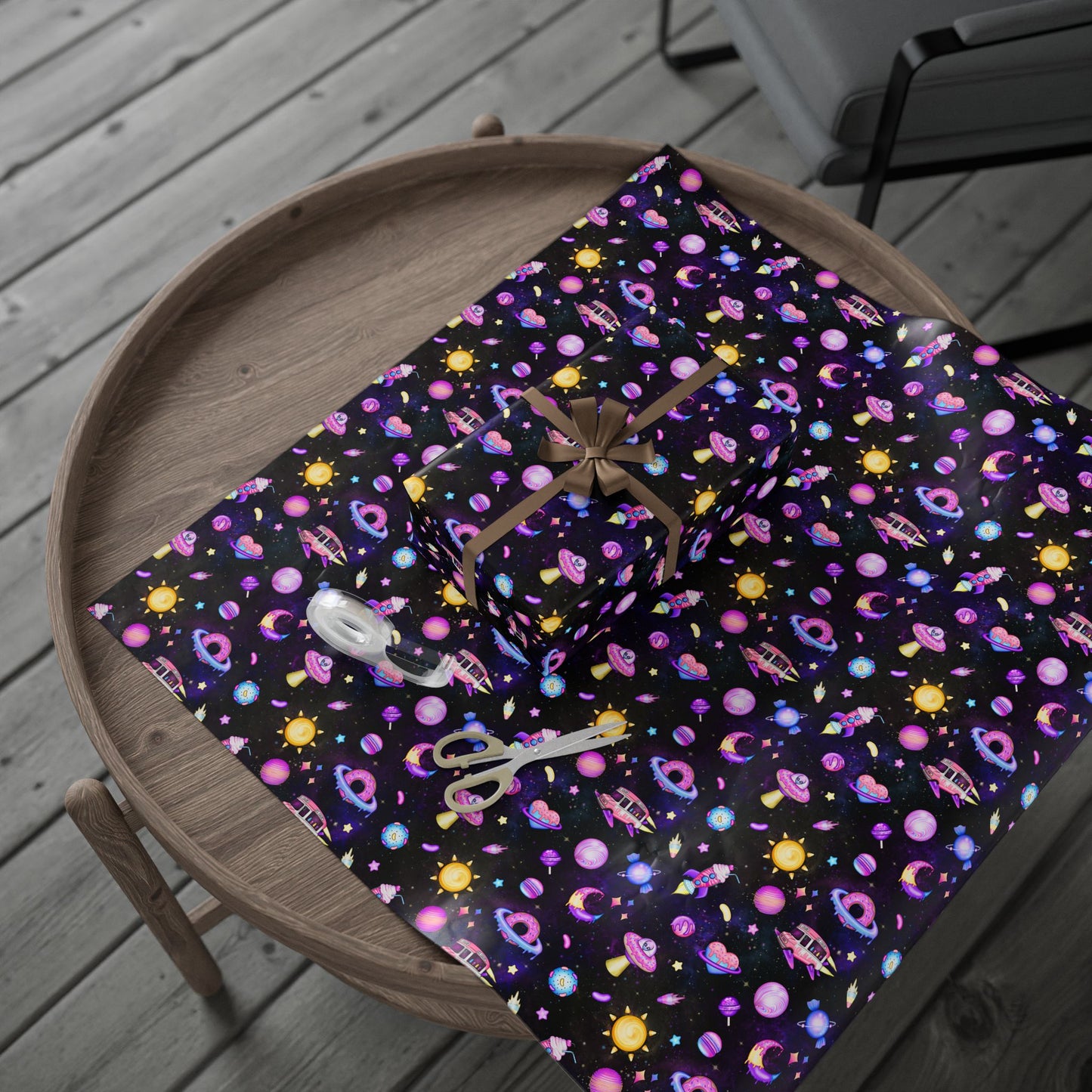 Cosmic Recess Wrapping Paper