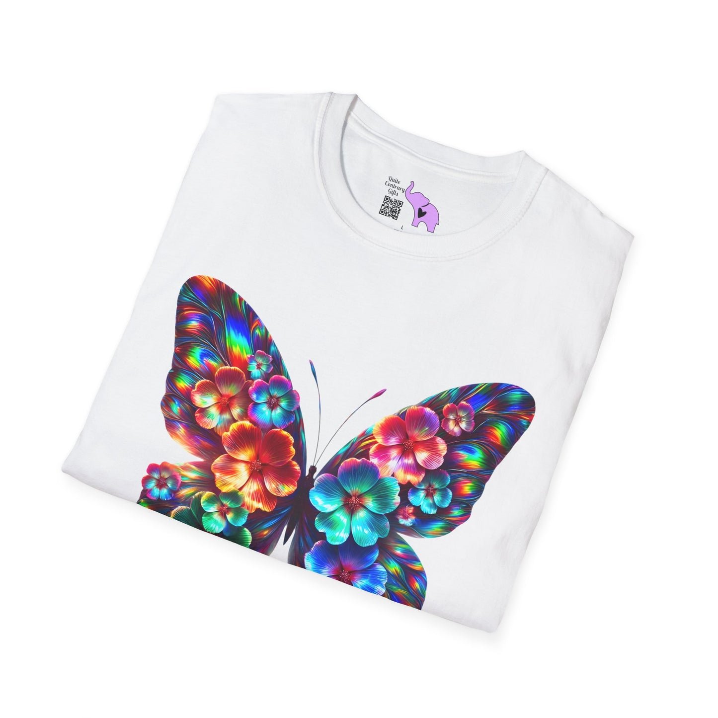 Neon Bloomfly Adult T-shirt