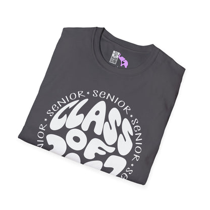 Round Senior Class of 2027 Adult T-shirt