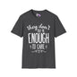 They Don't Pay Me Enough To Care Adult T-shirt