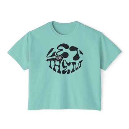 Let Them Women's Boxy Tee