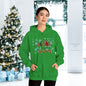 Merry Christmas Checkered Trees Adult Heavy Blend™ Hoodie