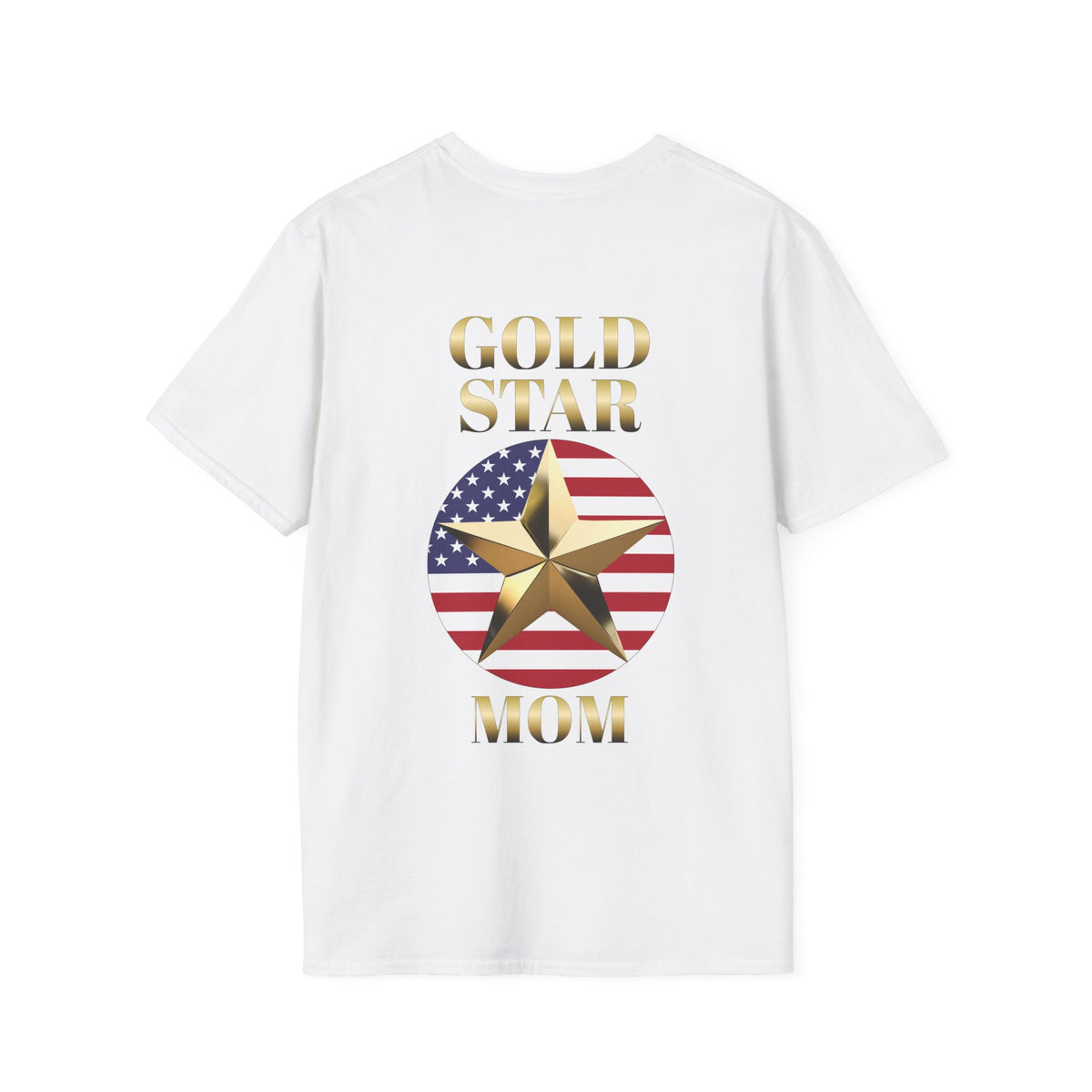 Gold Star Mom Forever Proud Adult T-shirt