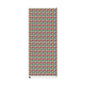 Red, Green & Gold Christmas Custom Name Wrapping Paper (Coralee)