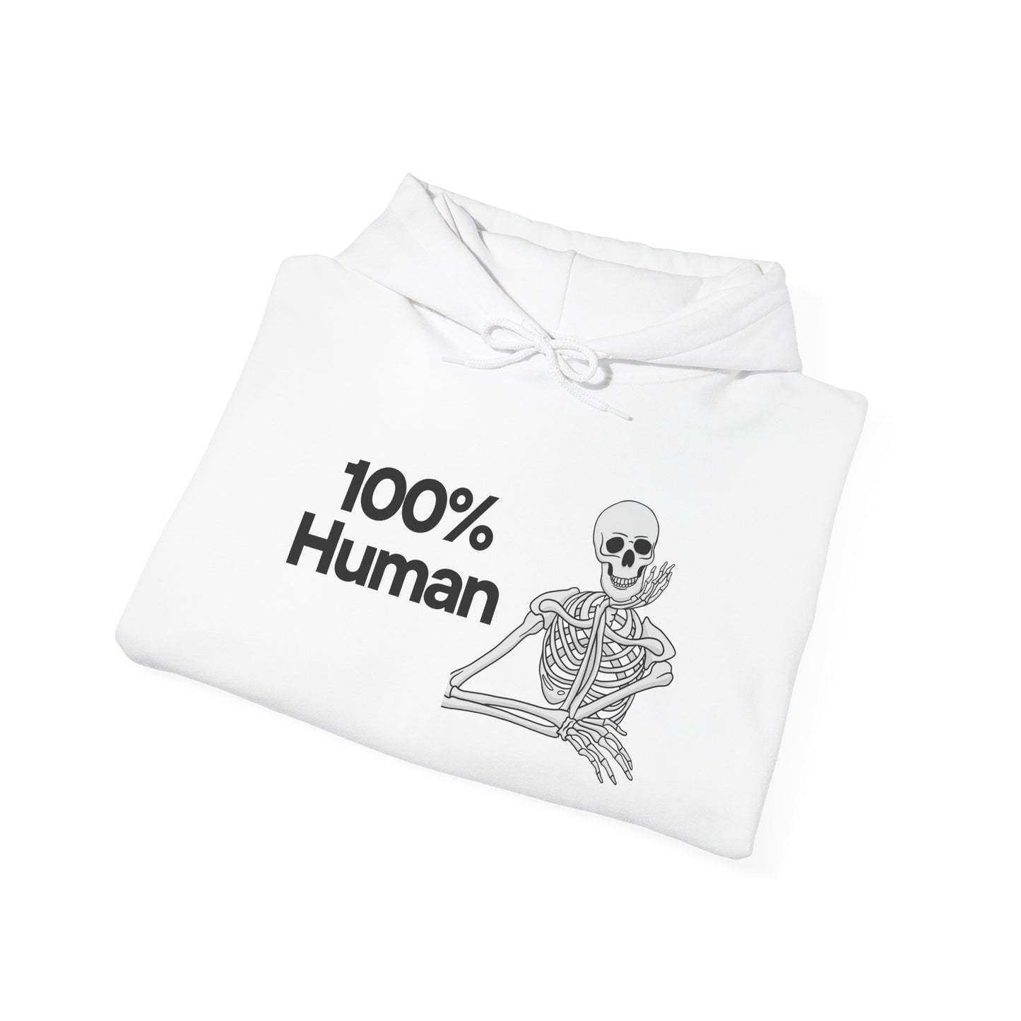 100% Human Skeleton Heavy Blend™ Hooded Sweatshirt