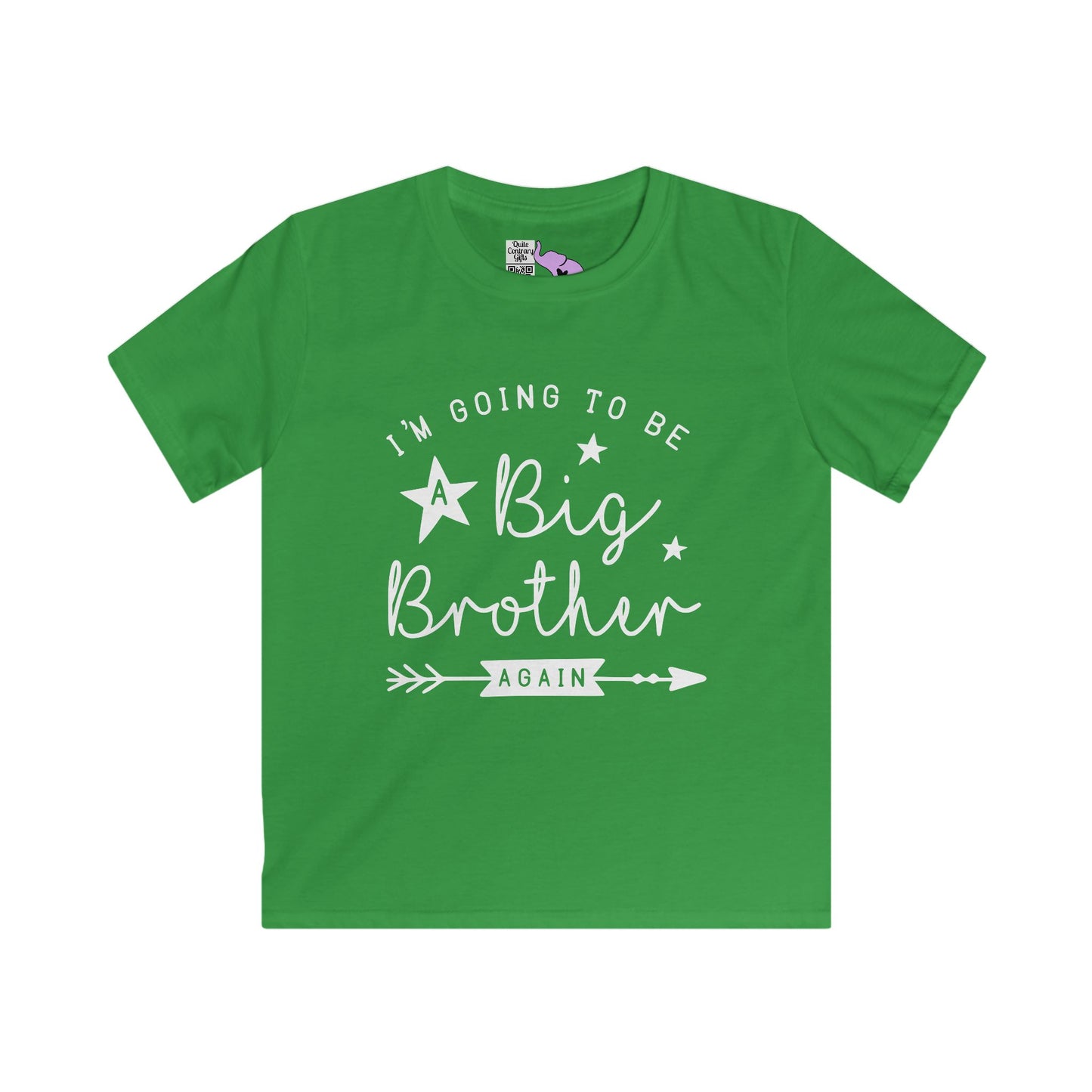 I'm Going To Be A Big Brother Again Youth Softstyle Tee