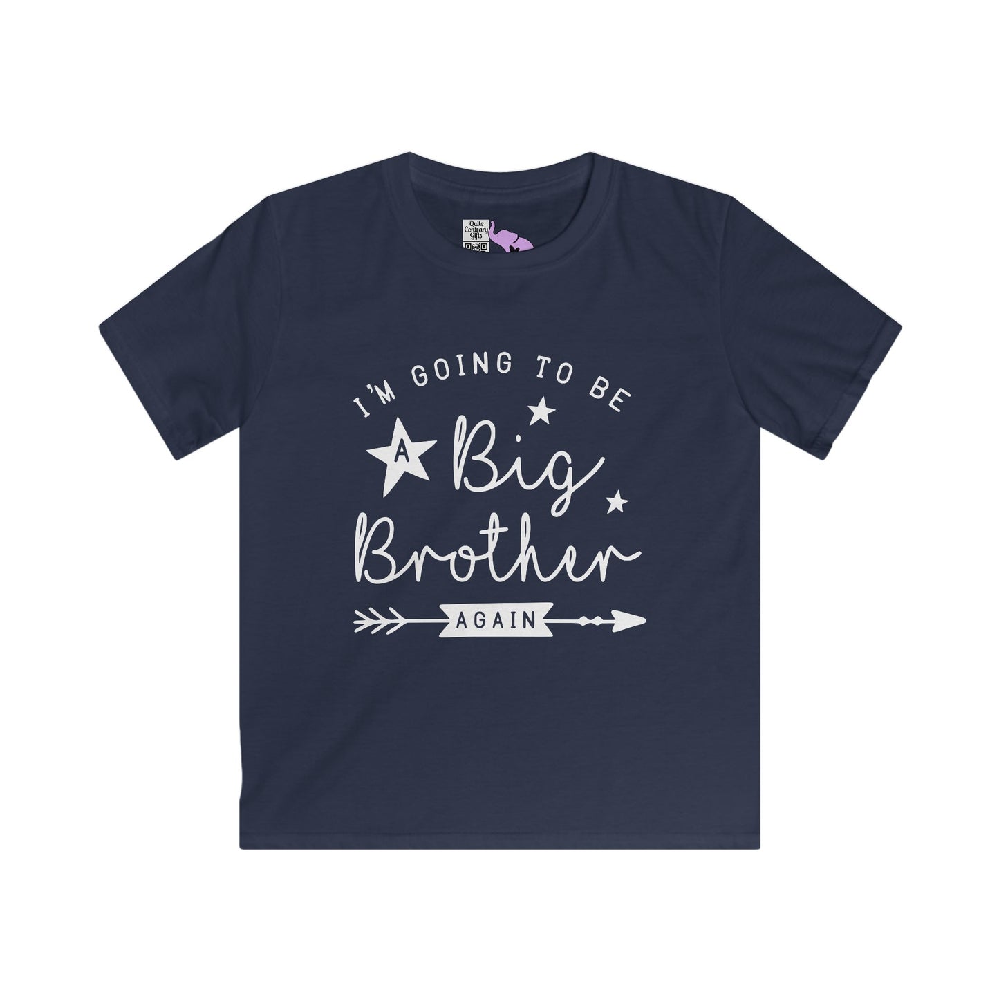 I'm Going To Be A Big Brother Again Youth Softstyle Tee