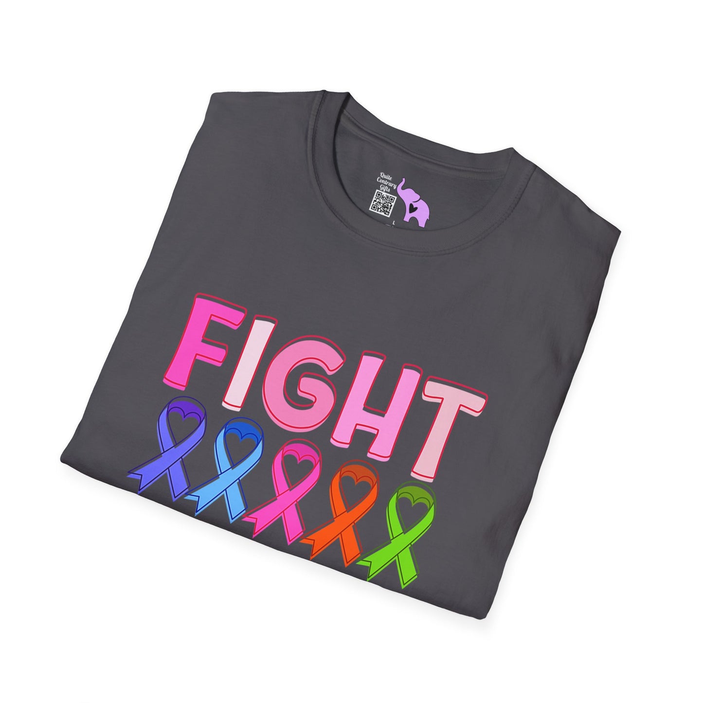 Fight Cancer in All Colors 6 T-shirt