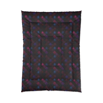 Velvet Patchwork Print Comforter