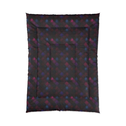 Velvet Patchwork Print Comforter