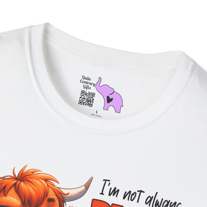 I'm Not Always Right But I'm Never Wrong Adult T-shirt