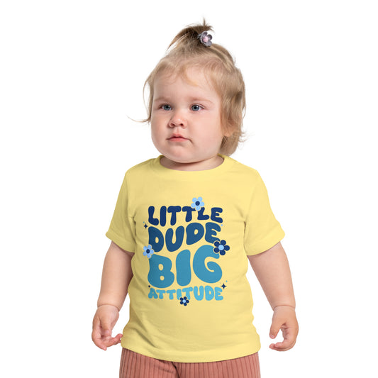 Little Dude Big Attitude Infant T-Shirt