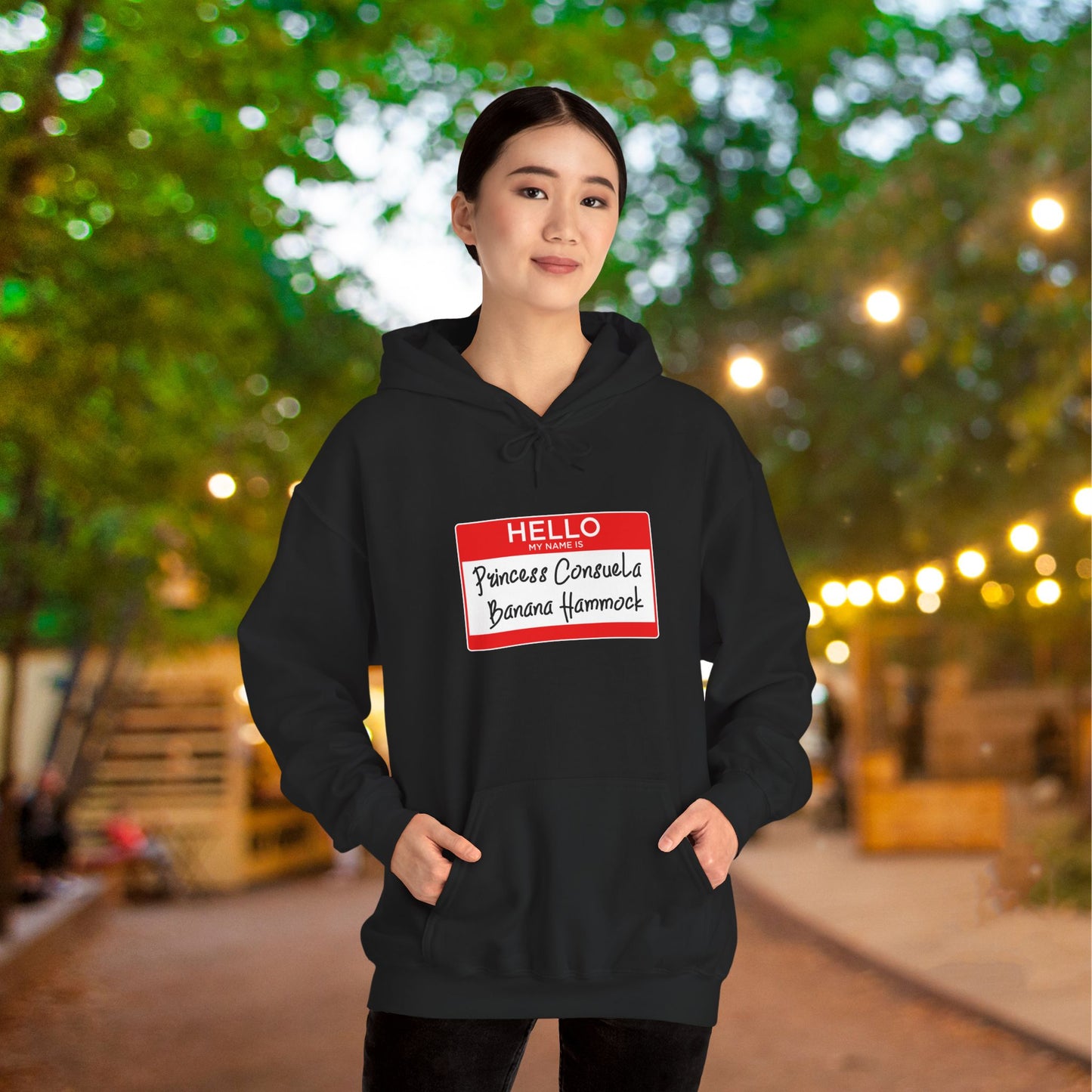 Friends Princess Consuela Banana Hammock Heavy Blend™ Hooded Sweatshirt