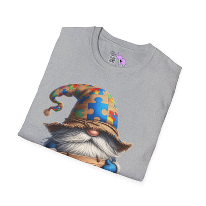 Be Kind Autism Awarness Gnome Adult T-shirt