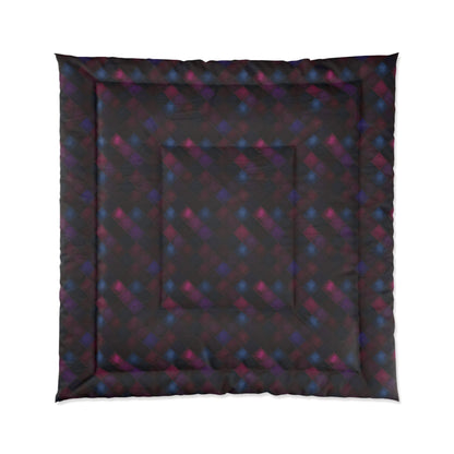 Velvet Patchwork Print Basic Bedding Set