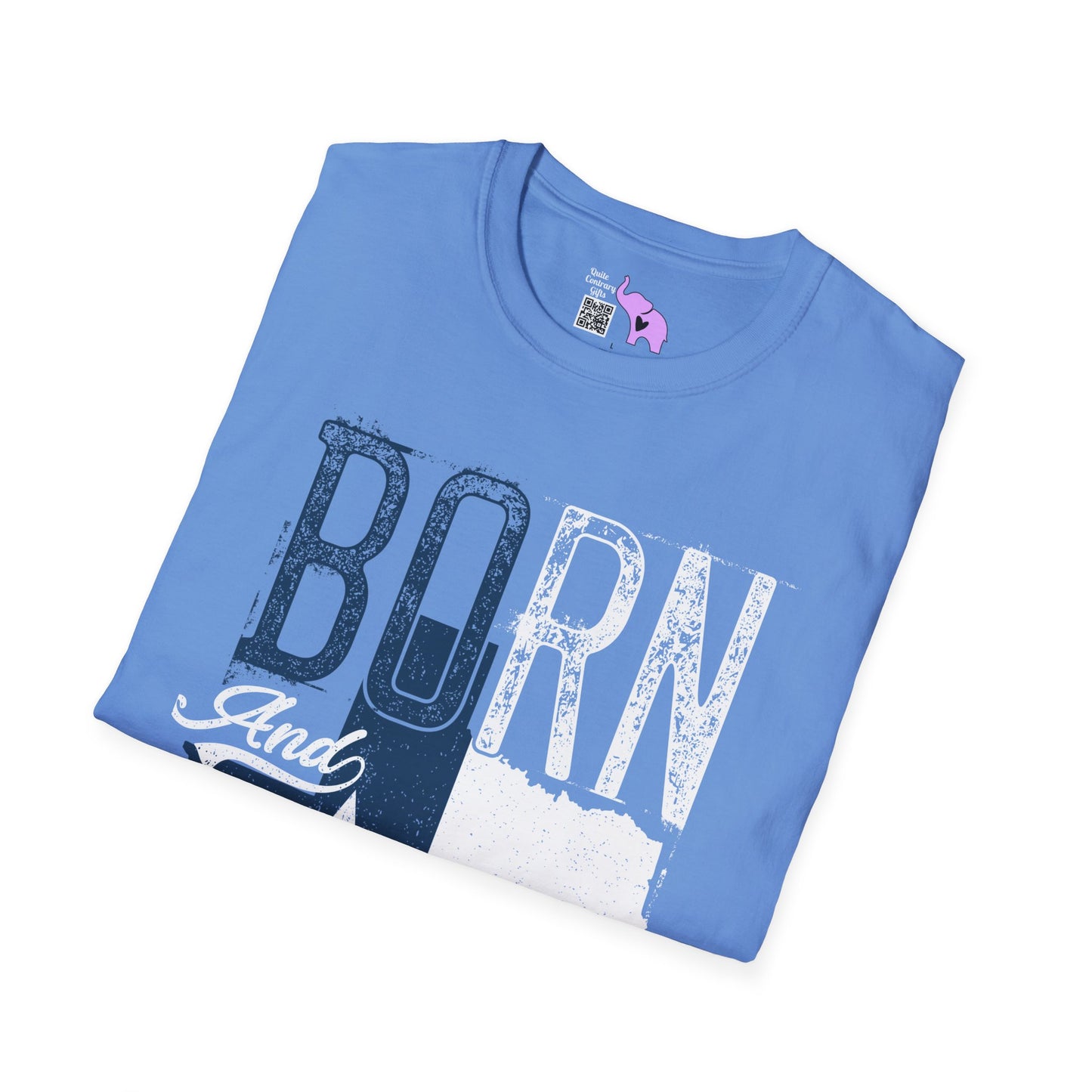 Texas Born and Raised Adult T-shirt