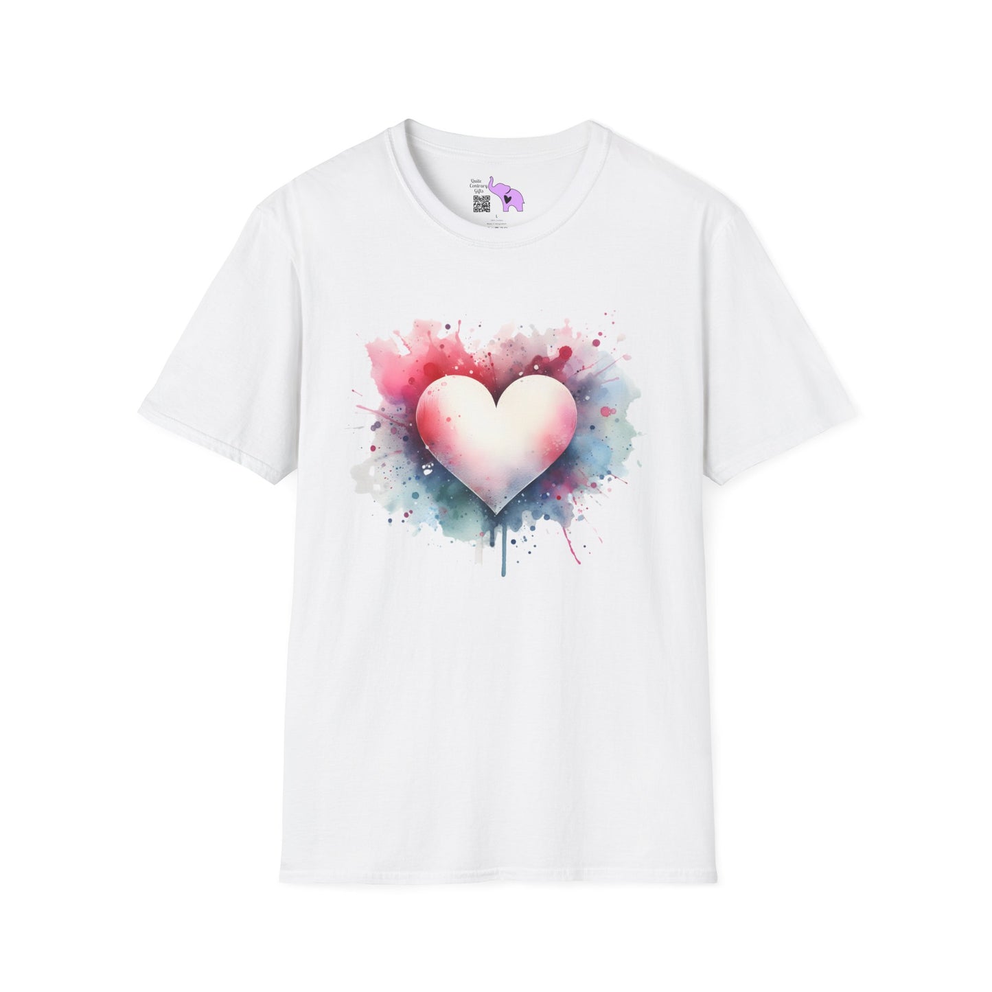Painted With Love Adult T-shirt
