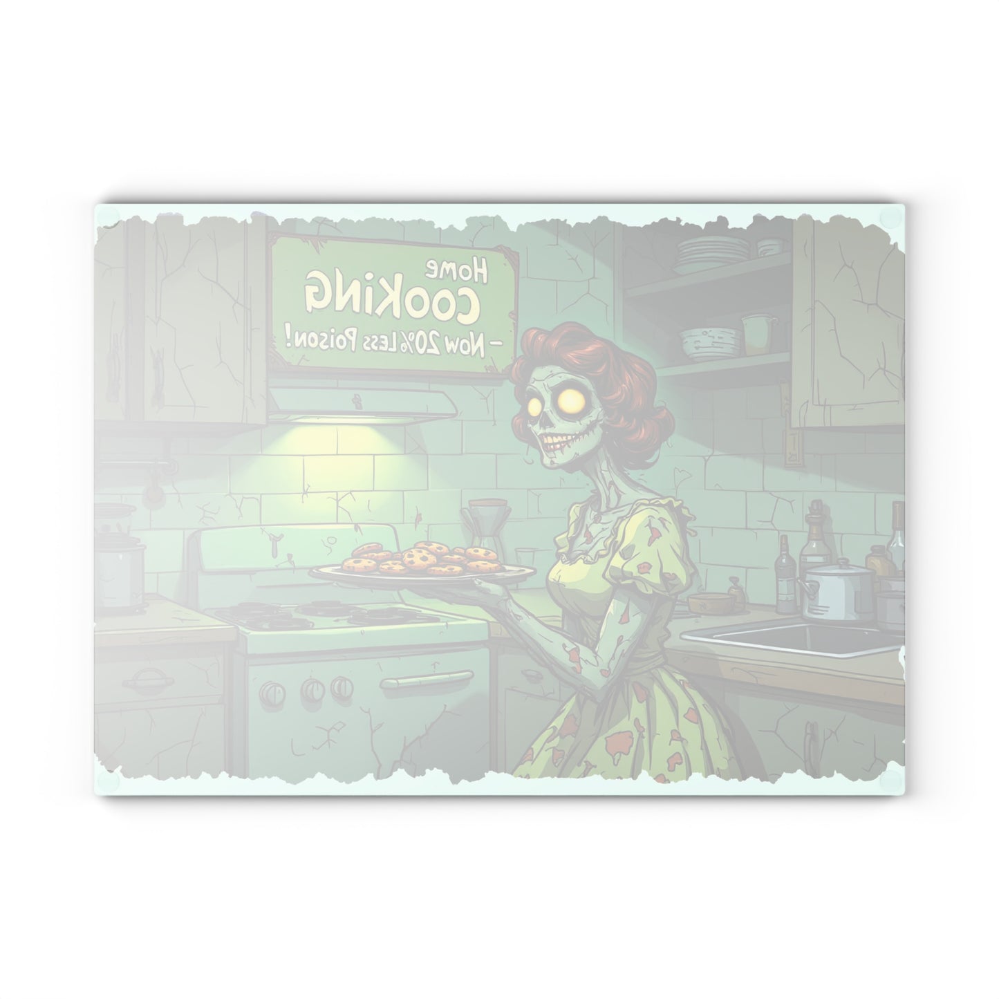 Home Cooking Now 20% Less Poison Glass Cutting Board